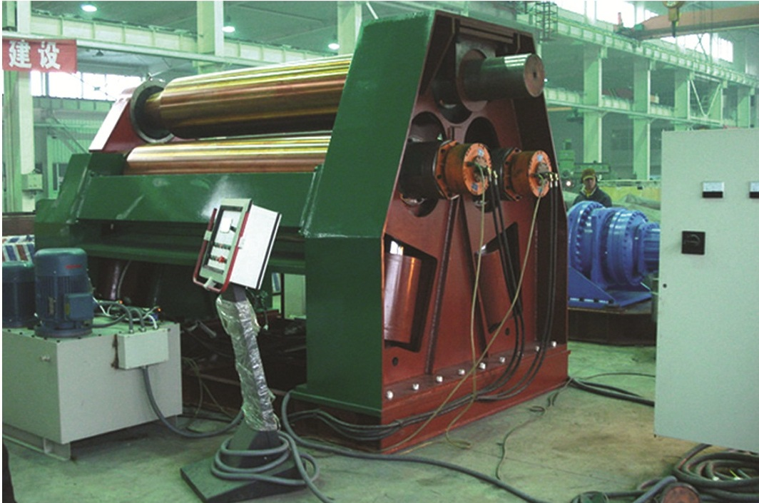 Mesin Rolling Plat Roller W11H 3 Industri Hidrolik Sedang Dan Kecil